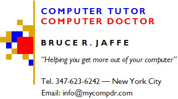 Computer Tutor Computer Doctor